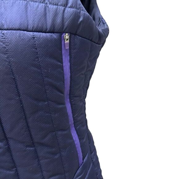 Merrell Womens Size Medium Purple Full Zip Vest Pockets - Picture 3 of 11